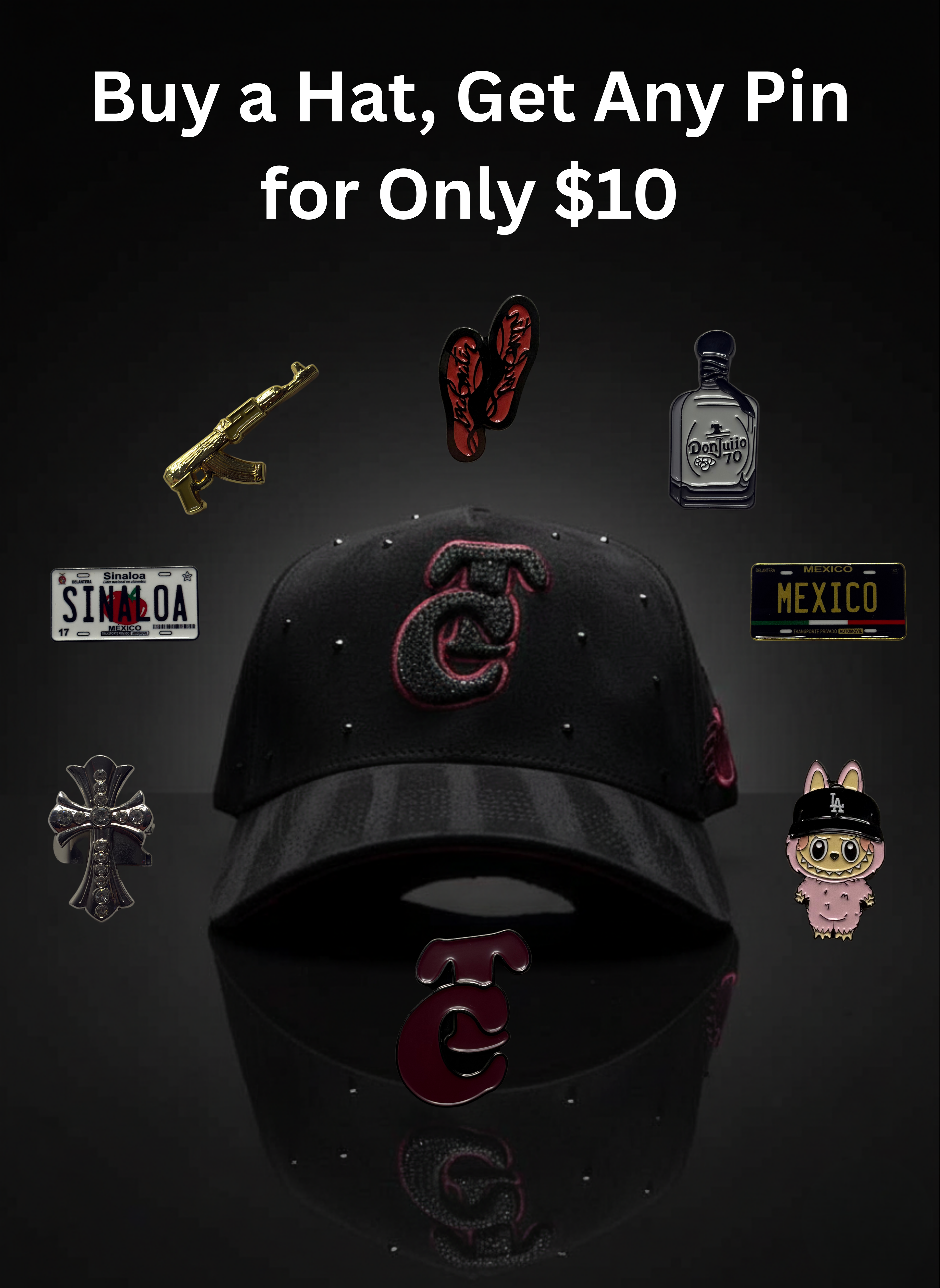 TC BLING + PIN COMBO